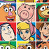 Disney Toy Story Characters Collage faces Moto E5 Play Skin